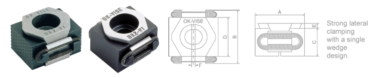 Double-Wedge OK Vise® Clamps
